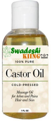 

SWADESHI KIING Pure perium Castor Oil 200ml Hair Oil(450 ml)