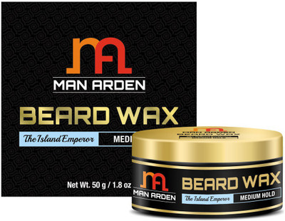 

Man Arden Beard & Mustache Wax - The Island Emperor (Medium Hold) Wax(50 g)