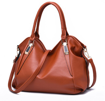 

Siano Hand-held Bag(Brown)