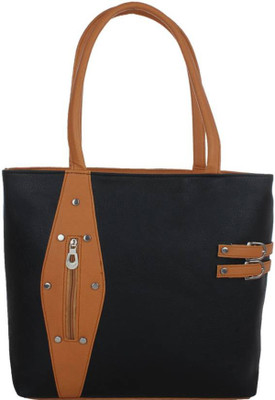 

Lizzu collection Hand-held Bag(Black, Brown)