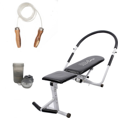 

Lifeline Ab Care Bench 111 Bonus With Gym Bag and Skipping Rope 951 Home Gym Combo(100 - 120 kg)