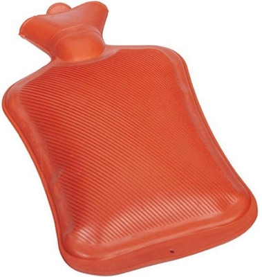 

OneRetail Rubber Bottle Cold & Hot Water Bag Non-Electrical Rubber Hot Water Bag 1 L Hot Water Bag(Red)