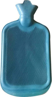 

OneRetail Child Kids Adult Rubber Hot Water Bag Bottle Pain Relief Bed Hand Warmer Relaxing Heat Therapy Non-Electrical Rubber Hot Water Bag 1 L Hot Water Bag(Blue)