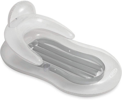 

Intex Floating Comfort Lounge Inflatable Pool Accessory(White)