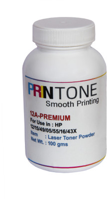 

PRINTONE 12A Toner powder Single Color Ink Toner Powder(Black)