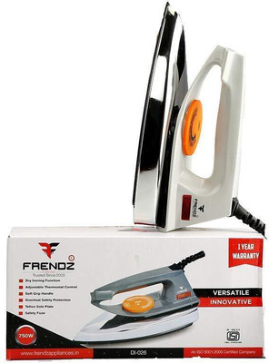 

frendz FRENZ FOREVER 750W White DRY IRON Dry Iron(White)