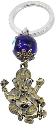 faynci Ganesha Evil Eye Key Chain for Gifting and Good Luck Key Chain