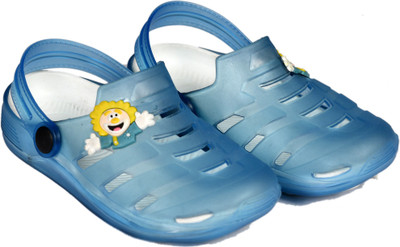

Leon Boys & Girls Sling Back Clogs(Blue, Firozi