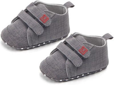 

Kitty Boys Velcro Sneakers(Grey