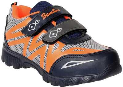 

Liberty Boys Velcro Running Shoes(Blue, Blue;orange