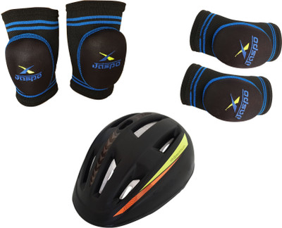 Jaspo B- Safe Guards (Knee,Elbow,Helmet)(medium) Skating Kit