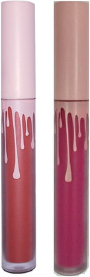 

tanvi27 SUPER STAY MOST DEMANDED COMBO(BITTER ORANGE, DARK PINK)