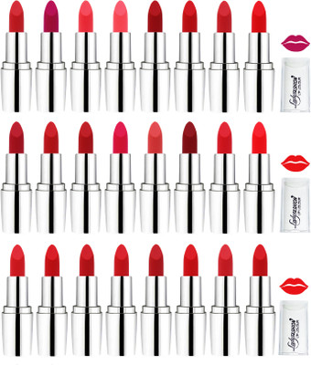 

Lady Fashion lipsticks(Red, Fast Red, Red, Pink, Purple, Nude, Maroon, Light Pink)