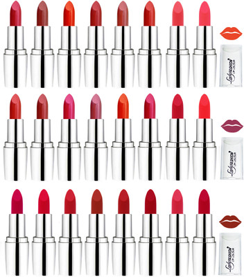 

Lady Fashion lipsticks(Pink, Orange, Maroon, Nude, Red, Brown, Purple, Red, Orange, Brown, Pink, Purple, Maroon)