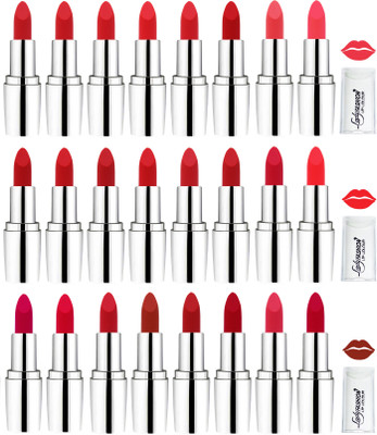 

Lady Fashion lipsticks(Red, Orange, Red, Orange, Brown, Pink, Purple, Maroon)