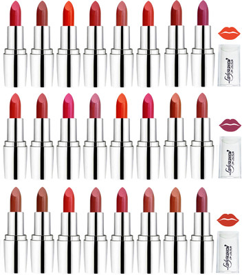 

Lady Fashion lipsticks(Pink, Orange, Maroon, Nude, Red, Brown, Purple, Purple, Nude, Pink, Red, Brown, Light Pink, Wine)