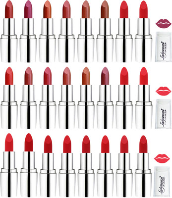 

Lady Fashion lipsticks(Purple, Nude, Pink, Red, Brown, Light Pink, Wine, Red, Orange)