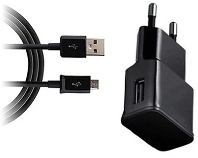 DAKRON Wall Charger Accessory Combo for Samsung Galaxy J6 Plus(Black)