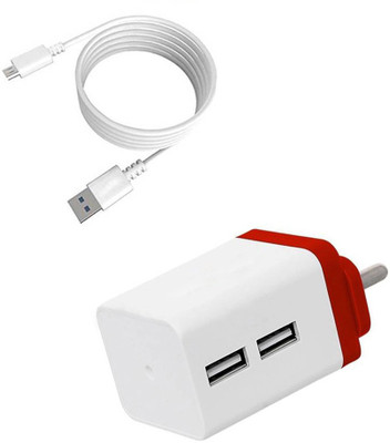 DAKRON Wall Charger Accessory Combo for OPPO F9 Pro(White)