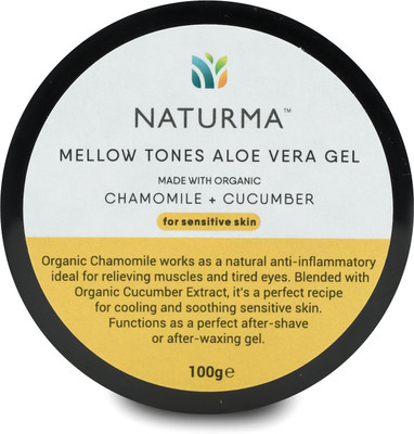 

Naturma Mellow Tones Aloe Vera Gel Organic Chamomile + Cucumber(100 g)