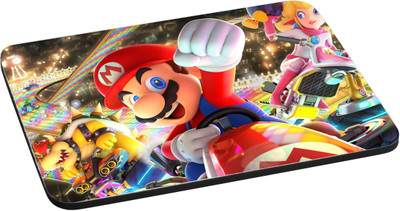 

ANNI69 mario Running On racekart With High Quality Non Slippery base And Glossy Print Mouse pad Best fro Gamers, Graphic Designer, And Every One With Mouse Optical And Laser Mouse Pad Mousepad(Multicolor)