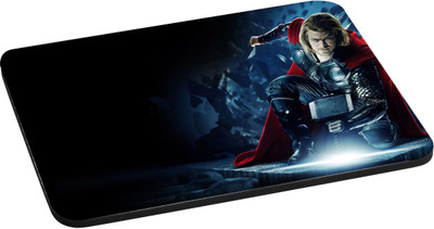 

ANNI69 Thor hitting Earth With His hammer With High Quality Non Slippery base And Glossy Print Mouse pad Best fro Gamers, Graphic Designer, And Every One With Mouse Optical And Laser Mouse Pad Mousepad(Multicolor)