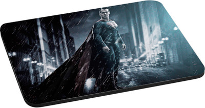 

ANNI69 Superman Standing in rain And Watching Something With High Quality Non Slippery base And Glossy Print Mouse pad Best fro Gamers, Graphic Designer, And Every One With Mouse Optical And Laser Mouse Pad Mousepad(Multicolor)