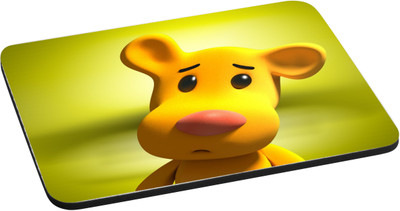 

ANNI69 Yellow Cute Cartoon With High Quality Non Slippery base And Glossy Print Mouse pad Best fro Gamers, Graphic Designer, And Every One With Mouse Optical And Laser Mouse Pad Mousepad(Multicolor)