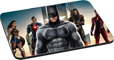 

ANNI69 batman getting ready his team To ready for War With High Quality Non Slippery base And Glossy Print Mouse pad Best fro Gamers, Graphic Designer, And Every One With Mouse Optical And Laser Mouse Pad Mousepad(Multicolor)