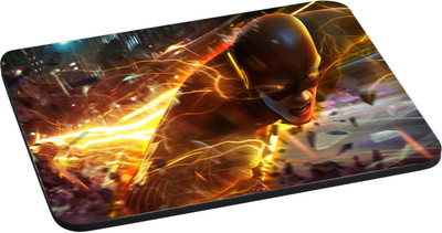 

ANNI69 Flash Running in Full Speed With High Quality Non Slippery base And Glossy Print Mouse pad Best fro Gamers, Graphic Designer, And Every One With Mouse Optical And Laser Mouse Pad Mousepad(Multicolor)