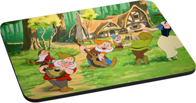 

ANNI69 Little Man dancing in Junglke With High Quality Non Slippery base And Glossy Print Mouse pad Best fro Gamers, Graphic Designer, And Every One With Mouse Optical And Laser Mouse Pad Mousepad(Multicolor)