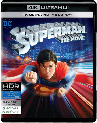 

Superman: The Movie (4K UHD & HD) (2-Disc)(4K(UHD) Blu-ray English)