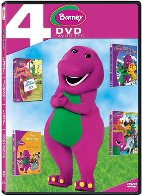 

Barney 4 Movies Collection: Now I Know My Best Manners + Colourful World + Dino Dancin Tunes & What's In a Name + The Land of Make Believe(DVD English)