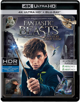 

Fantastic Beasts and Where to Find Them (4K UHD & HD) (2-Disc)(4K(UHD) Blu-ray English)
