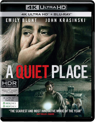 

A Quiet Place (4K UHD & HD) (2-Disc)(4K(UHD) Blu-ray English)