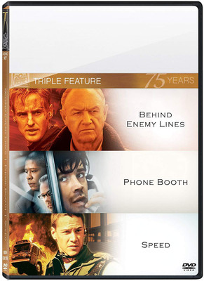 

3 Movies Collection: Behind Enemy Lines + Phone Booth + Speed(DVD English)
