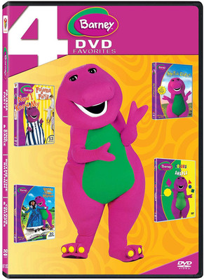 

Barney 4 Movies Collection: Now I Know My Pajama Party + Sing & Dance + Rhyme Time Rhythm + Colors & Shapes(DVD English)