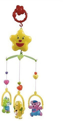 

See Inside Sweet Cuddle Cot Cradle Musical Rattle 6 Pc Set For Infants Toddler New Born Toy(Multicolor)