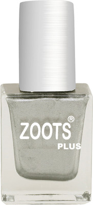 

Zoots Plus Silver Shimmer Gel Nail Paint Shimmer Silver