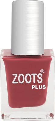 

Zoots Plus Pinkinsh Maroon Gel Nail Paint For Girl's & Woman's Maroon