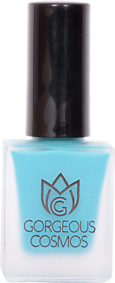 

Gorgeous Cosmos Premium UNCUT TURQUOISE MT Shade Toxic Free Nail Polish UNCUT TURQUOISE MT