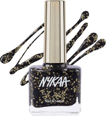 

Nykaa Black To Gold Nail Enamel - Shimmy Shimmy 228 Shimmy Shimmy
