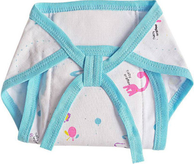 

Baby Corn New Born Baby Cotton Hosiery Padded Premium Quality U Shape Nappies, Washable & Reusable Langot Cum Cotton Diaper Nappy Size 0-6 Months, White