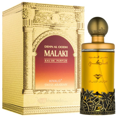 

Kivalo Ⓡ Swiss Arabian Dehn el ood malaki Fragrance Eau De Perfume Arabian Spray - 100 ml Eau de Parfum - 100 ml(For Men & Women)