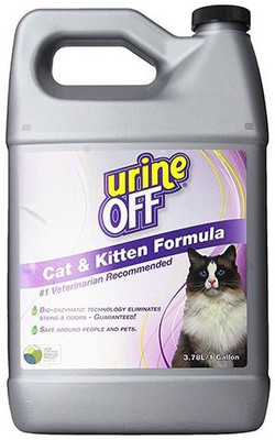 

urine off Urine OFF™ Cat Odour & Stain Remover Gallon (3.8 Litres) Deodorizer(3800 ml, Pack of 1)