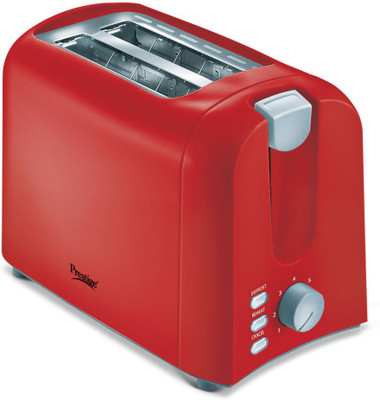 

Prestige PPTPR 750 W Pop Up Toaster(Red)