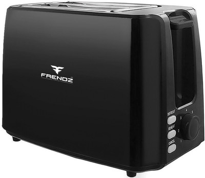 

FRENDZ black Popup Toaster(PT-044) 750 W Pop Up Toaster(Black)
