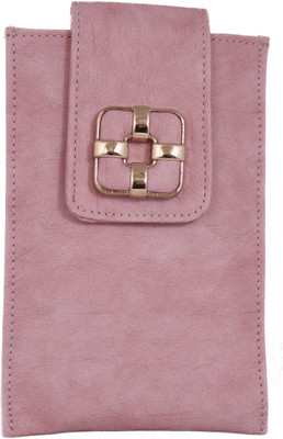 

Tickles Pink Stylish Mobile Pouch Waist Clip For Womens Girls 18 cm Mobile Pouch(Pink)