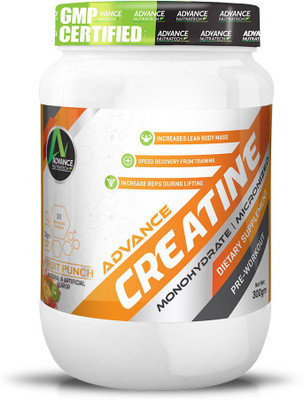 

Advance Nutratech Creatine Monohydrate Creatine(300 g, Fruit-Punch)