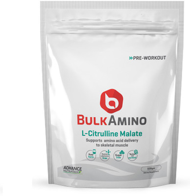 

Advance Nutratech BulkAmino L-Citrulline L-Malate EAA (Essential Amino Acids)(500 g, Unflavored)